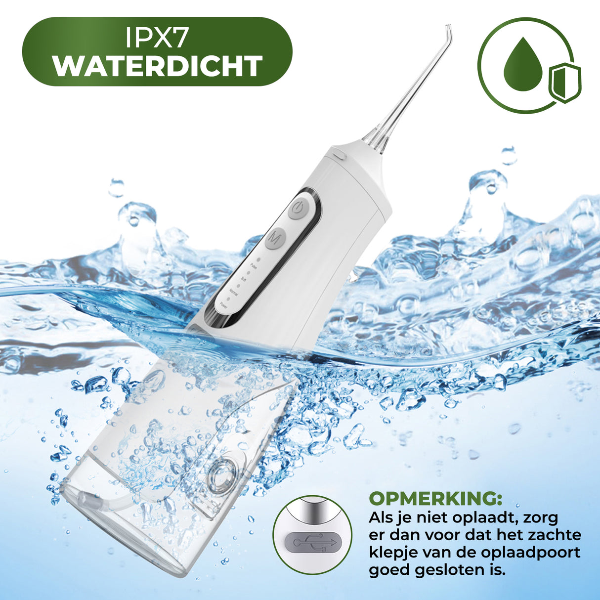 Mein Green Deal – Wasserflosser Wireless weiß