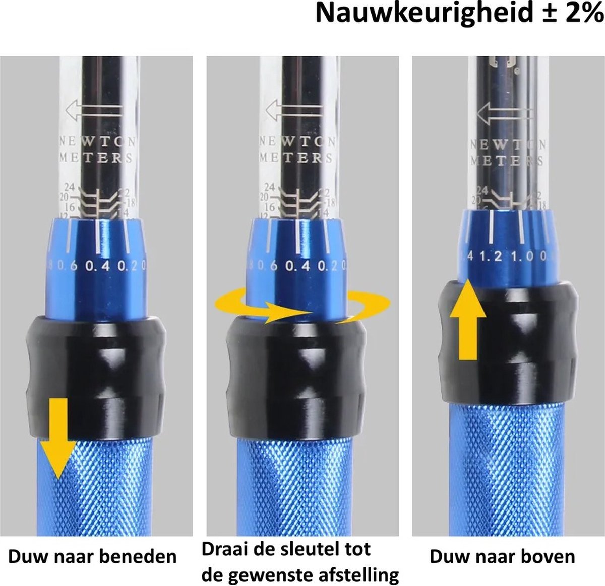 Retourdeal - My Green Deal - Momentsleutel 1/4 - 2 - 24Nm - Fietsgereedschap - My Green Deal