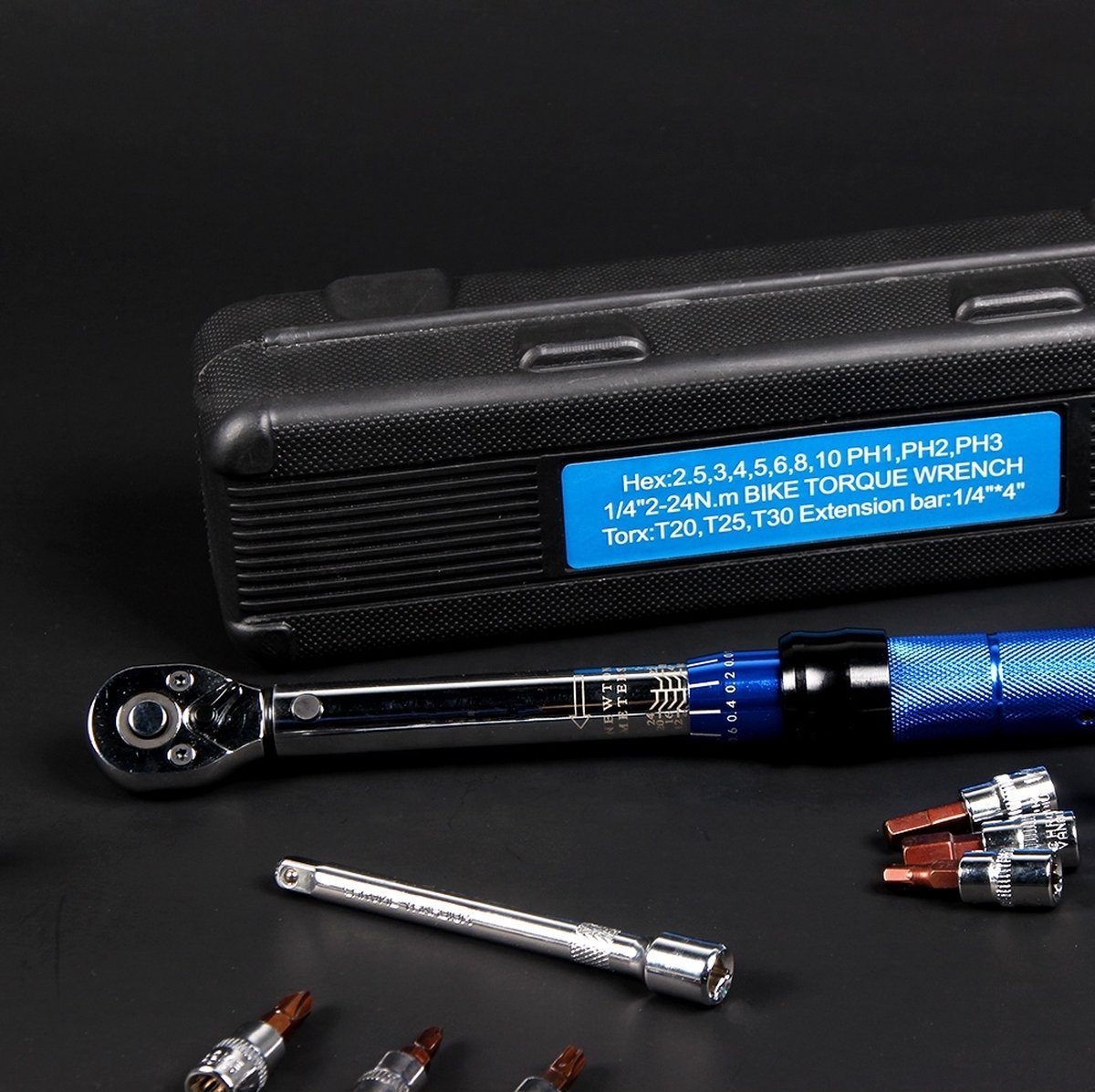 Retourdeal - My Green Deal - Momentsleutel 1/4 - 2 - 24Nm - Fietsgereedschap - My Green Deal