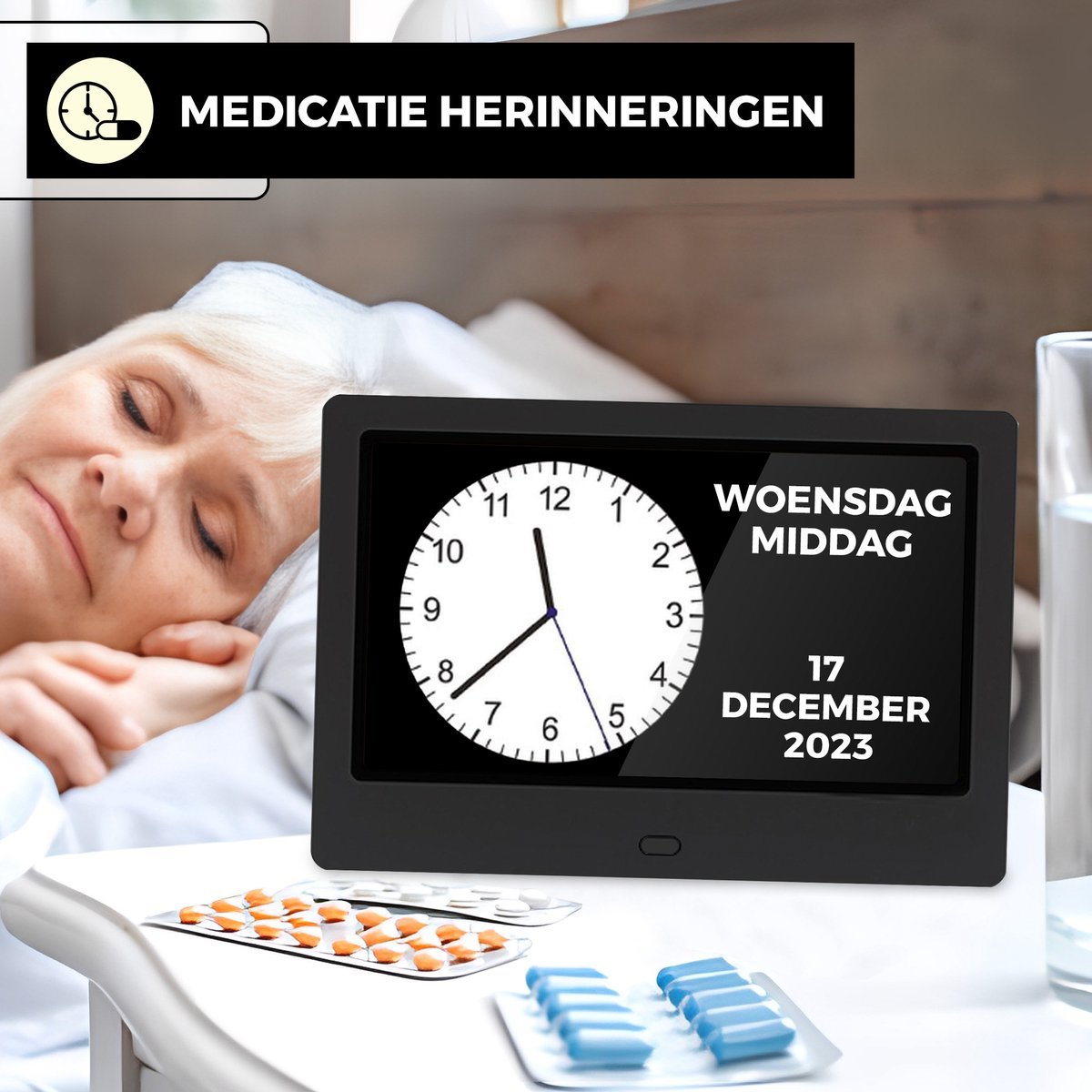 Retourdeal - My Green Deal - Digitale kalenderklok - My Green Deal
