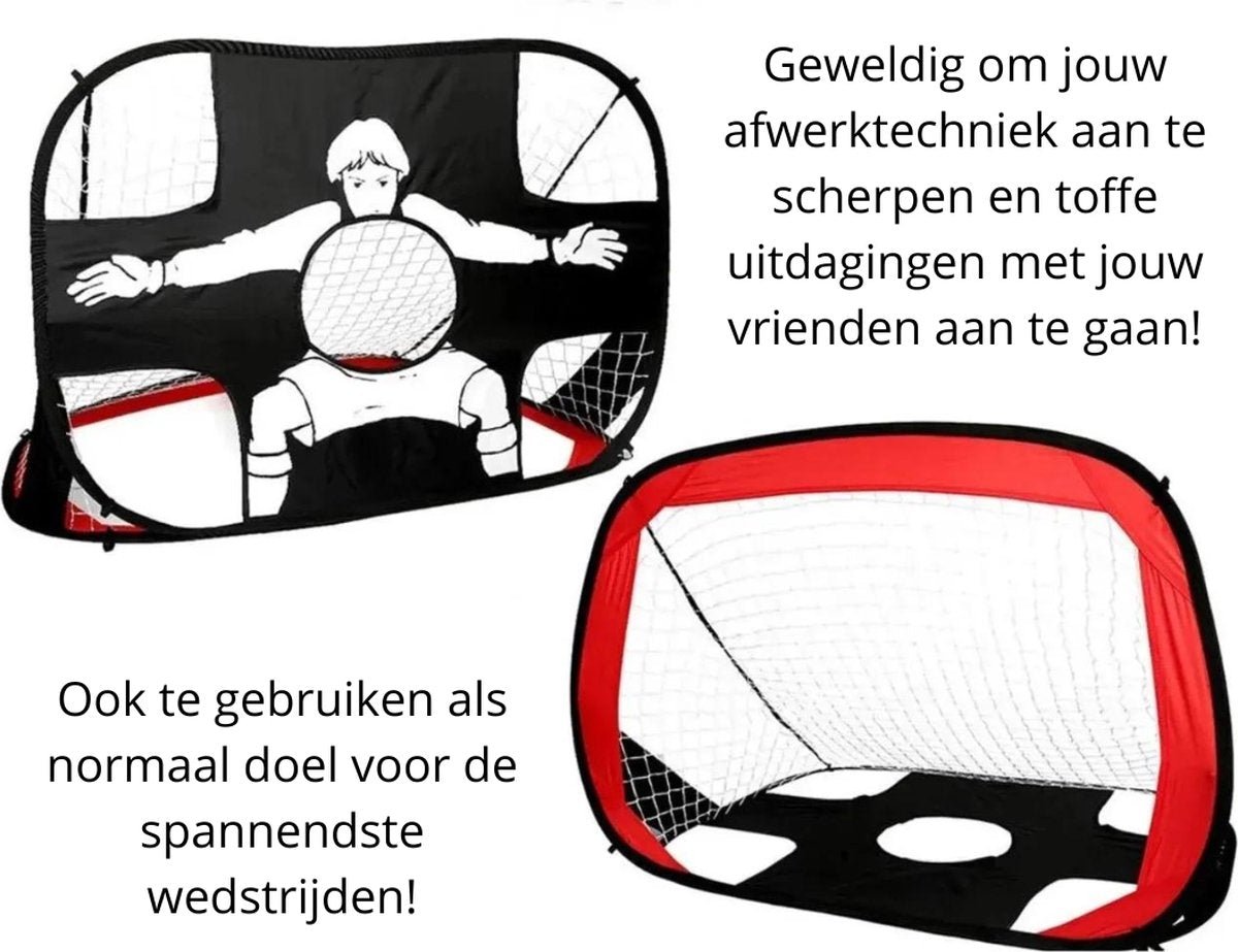 Retourdeal - My Green Deal - Voetbaldoeltjes set van 2 - My Green Deal