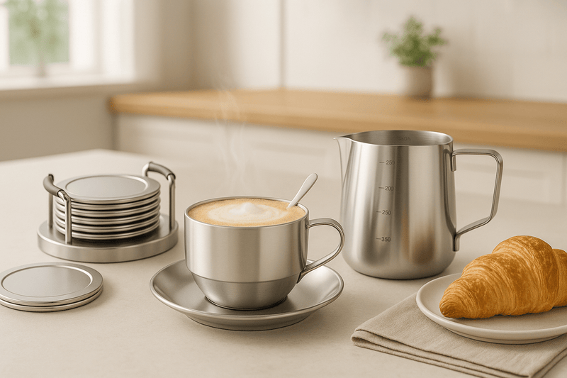 Pinterest-proof koffiemomenten: stijlvol koffie drinken met RVS accessoires - My Green Deal