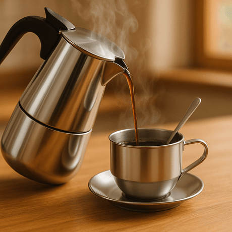 RVS Percolator gebruiken: zo zet je perfecte espresso thuis - My Green Deal