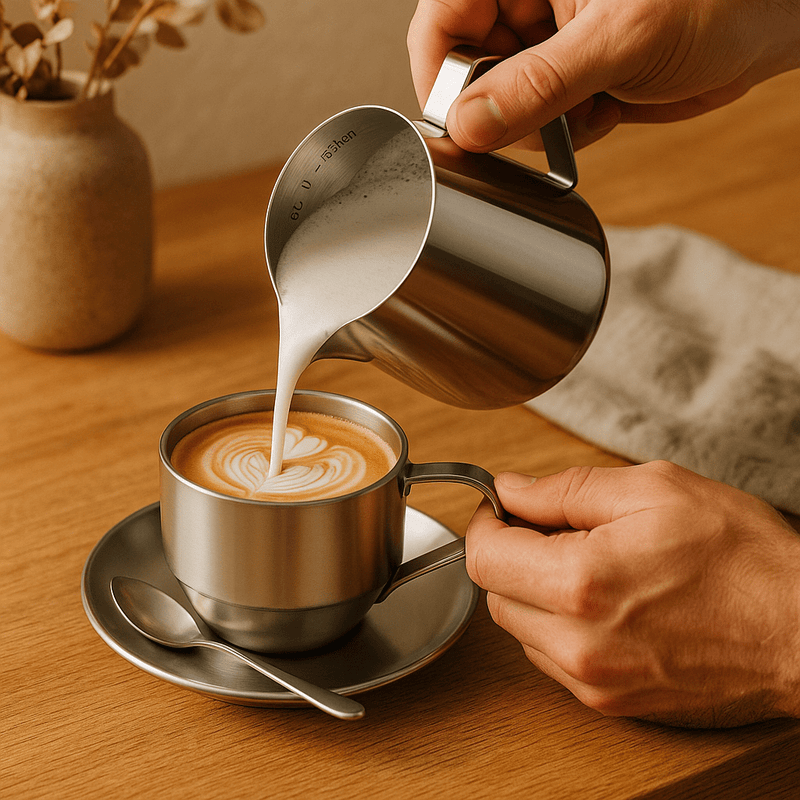 Melk opschuimen en latte art: maak koffie zoals een barista - My Green Deal