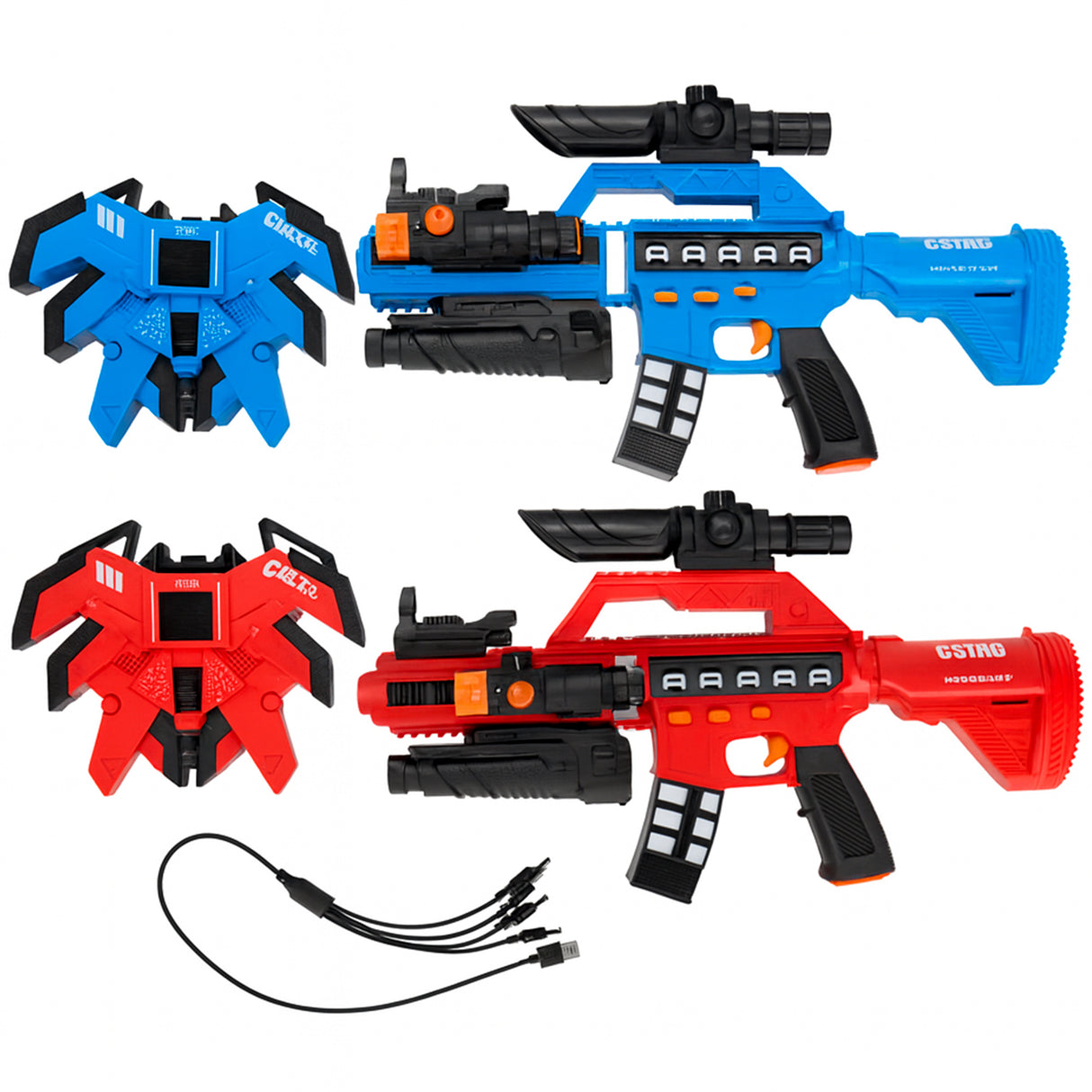 lasergame set 2 stuks