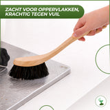 Houten Afwasborstel met Paardenhaar - My Green Deal