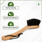 Houten Afwasborstel met Paardenhaar - My Green Deal