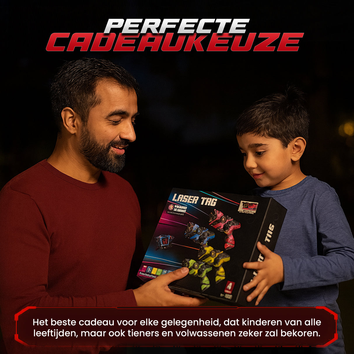 lasergame set 4 stuks