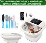 My Green Deal - Voetenbad met Massage Elektrisch - 10L- Automatische Massage - Voetzorg - Voetmassage - Voetbad met Massage - inclusief Pedicureset - inklapbaar image 9