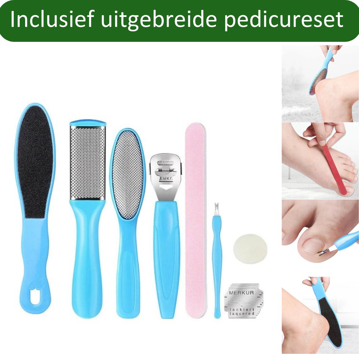 My Green Deal - Voetenbad met Massage Elektrisch - 10L- Automatische Massage - Voetzorg - Voetmassage - Voetbad met Massage - inclusief Pedicureset - inklapbaar image 8