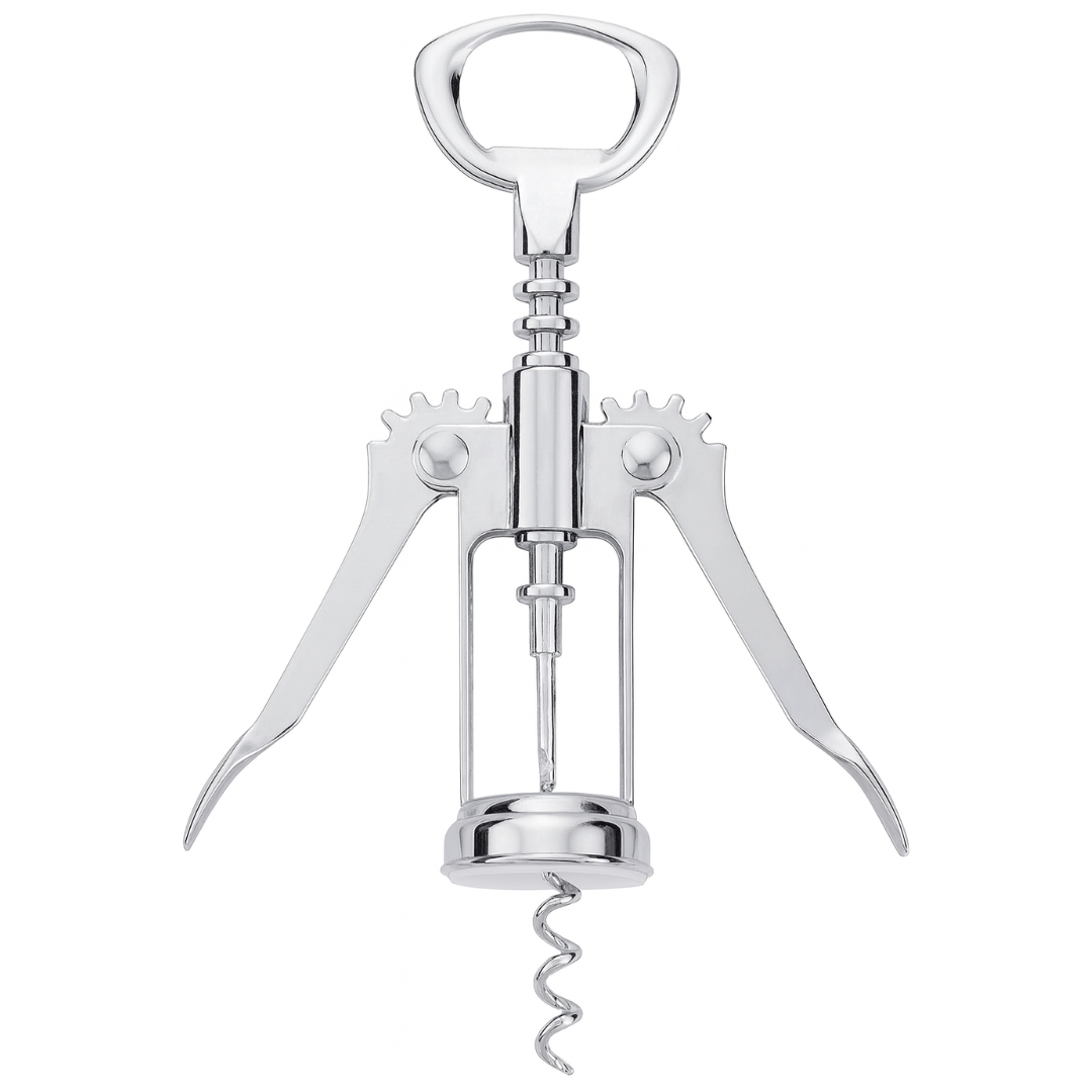 RVS Kurkentrekker & Flessenopener – 2-in-1