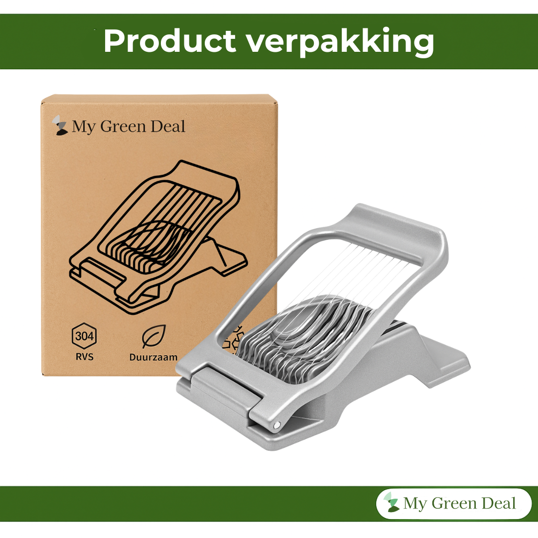 RVS Eier- en Mozzarellasnijder