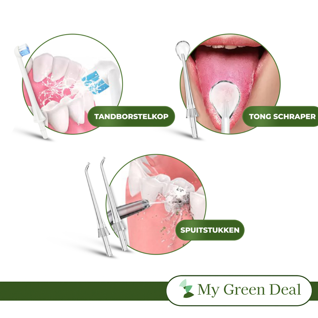 My Green Deal - Opzetstukken Waterflosser