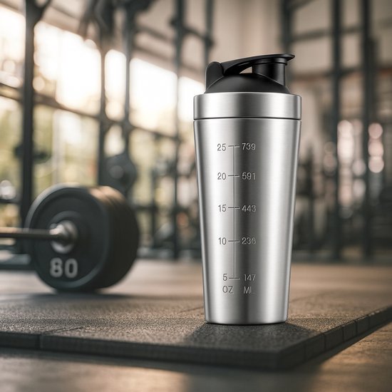 RVS Shakebeker 800ml