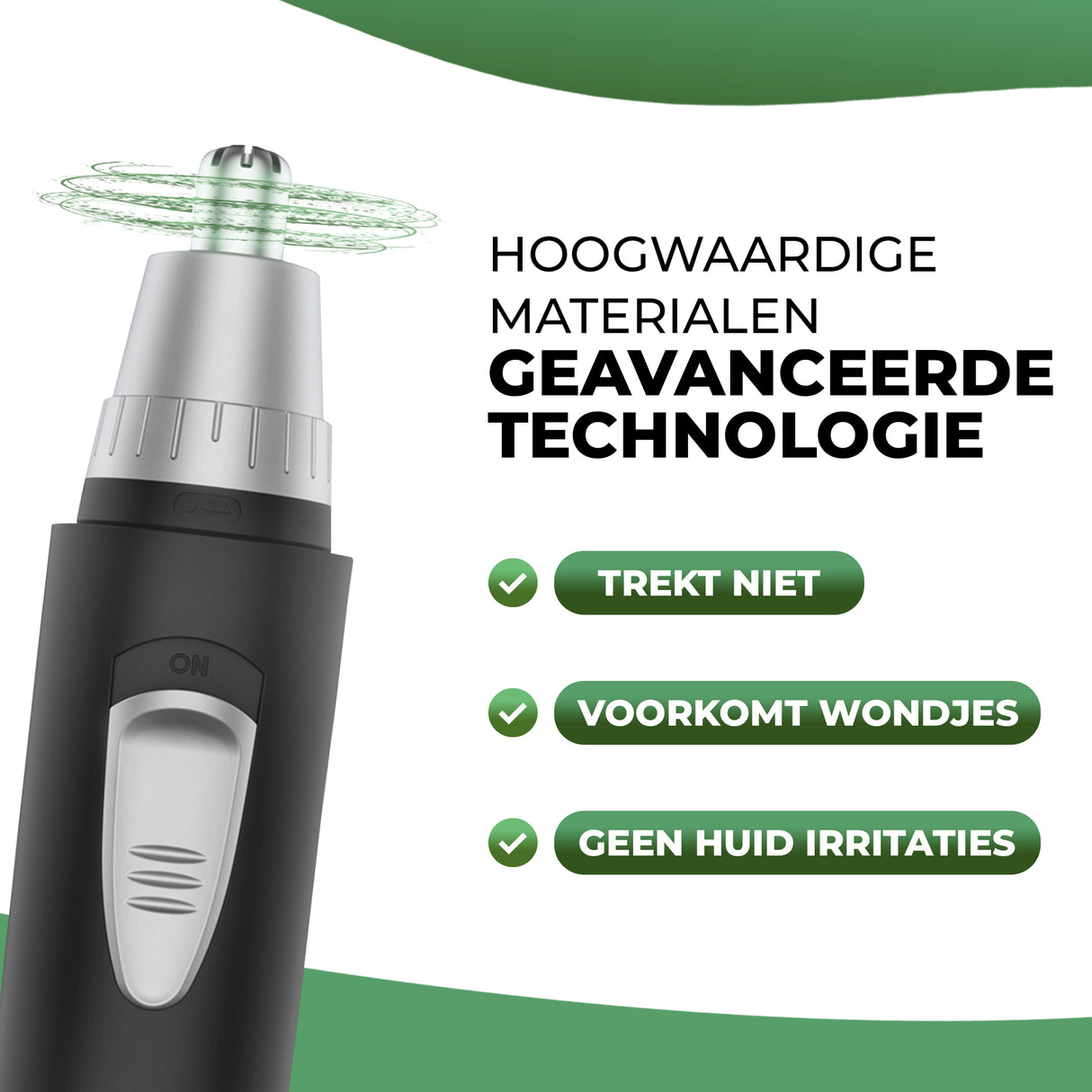 My Green Deal - Neustrimmer Heren - Wenkbrauwtrimmer