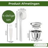 RVS Espresso Capsule – Herbruikbaar