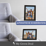 My Green Deal-Digitale fotolijst - 10.1 inch - Met Wifi en Frameo App - Touchscreen