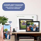 My Green Deal-Digitale fotolijst - 10.1 inch - Met Wifi en Frameo App - Touchscreen