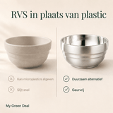 RVS Kommetjes Set 4 - delig - My Green Deal