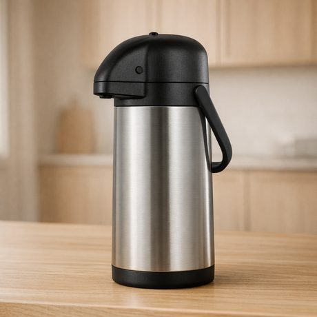 My Green Deal - RVS Thermoskan met pomp 3L