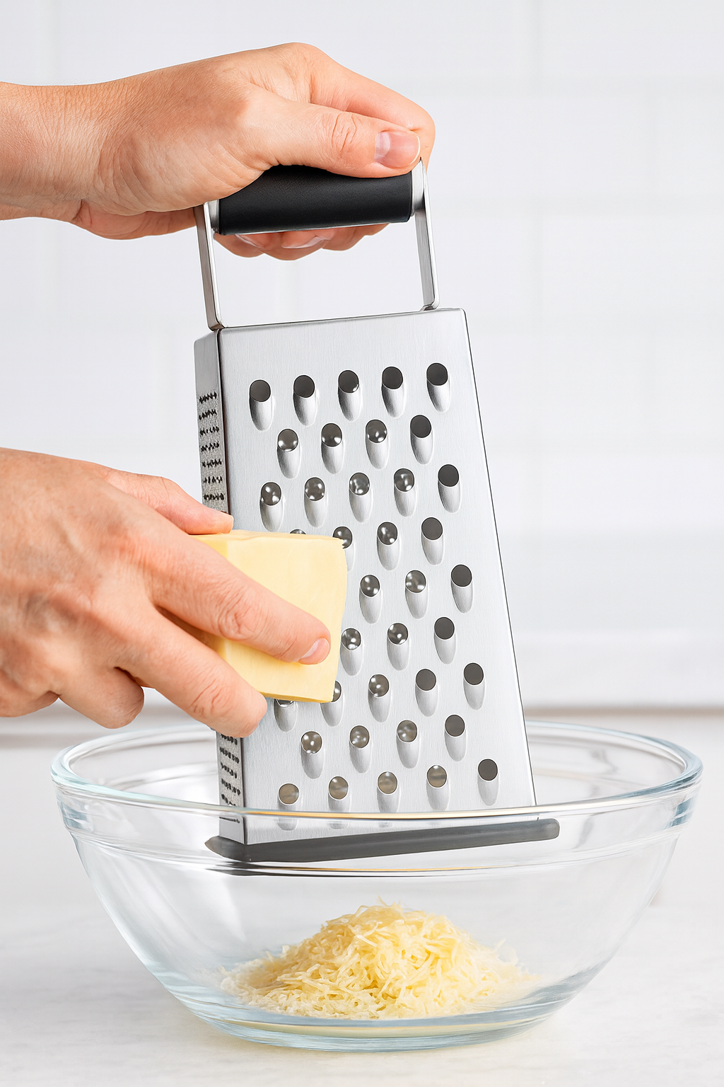 RVS Vierkante Rasp – 4-in-1