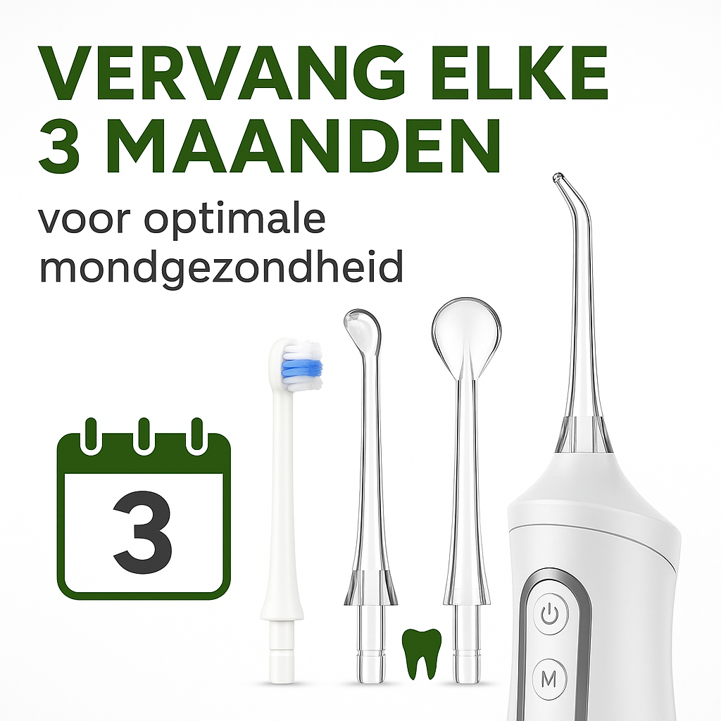 My Green Deal - Opzetstukken Waterflosser