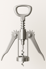 RVS Kurkentrekker & Flessenopener – 2-in-1