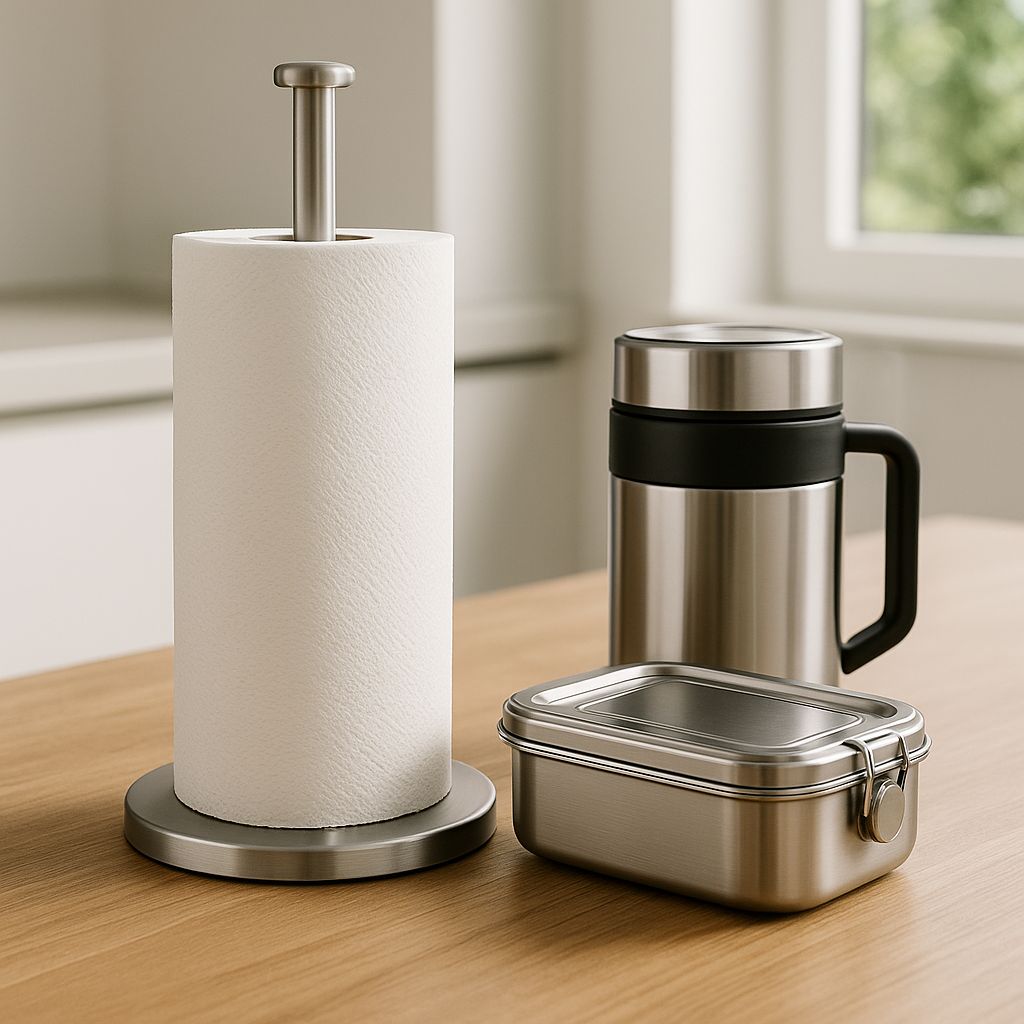 RVS Keukenrolhouder 30 cm