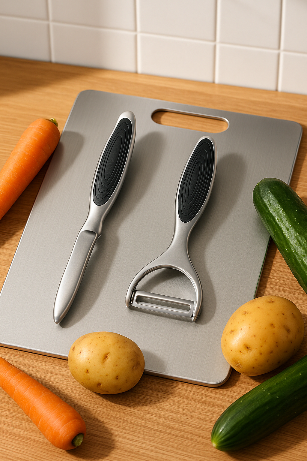 RVS Dunschiller Set – 2 stuks