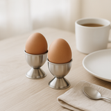 RVS Eierdopjes Set – 5 stuks