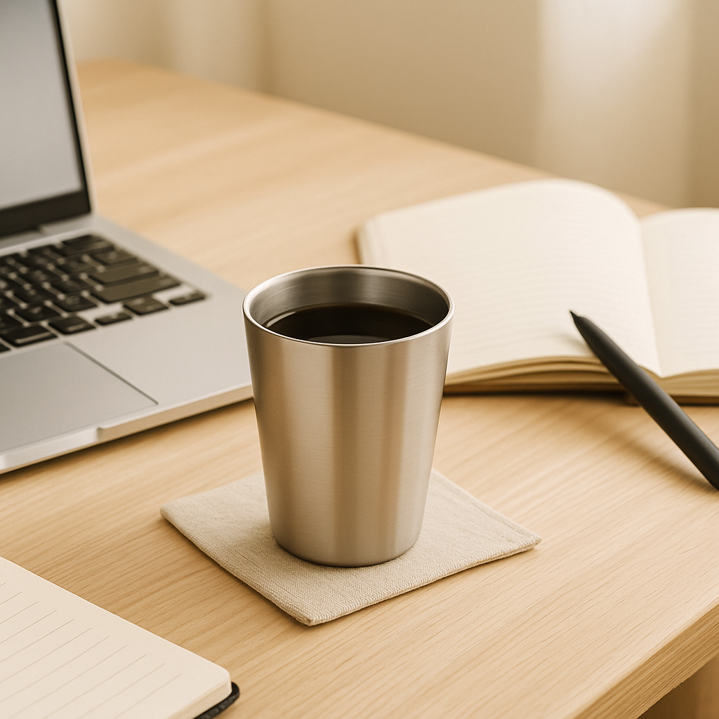 RVS Bekers Set – 5 stuks