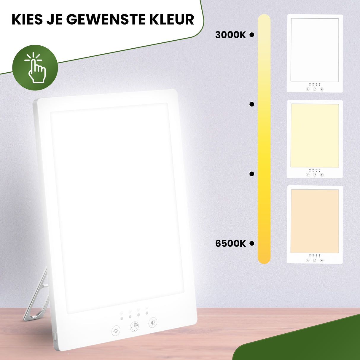 My Green Deal - Daglichtlamp - Lichttherapie Lamp - Daglichtlamp hobby - Daglichtlamp bureau - SAD lamp