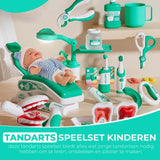 My Green Deal - Tandarts Speelgoed 29 Delig - Tandarts Speelset Kinderen - Dokterset Speelgoed
