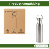 Enkelwandige RVS Drinkflessen 1000 - My Green Deal