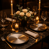 Luxe RVS Borden Set (4 - delig) - 20cm - My Green Deal