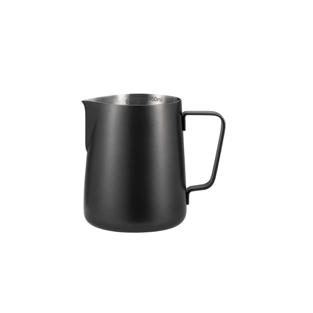 RVS Melkkan Zwart 350ml – Barista Pitcher - My Green Deal