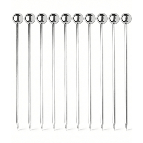 RVS Cocktailprikkers set van 10 - My Green Deal