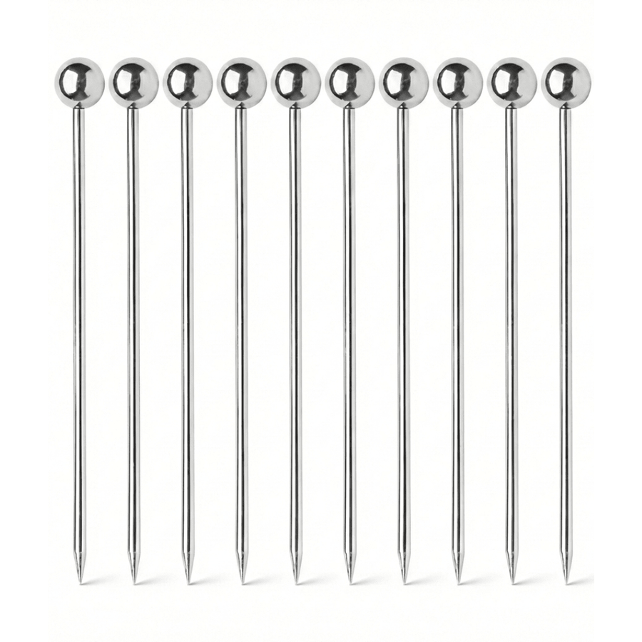 RVS Cocktailprikkers set van 10 - My Green Deal