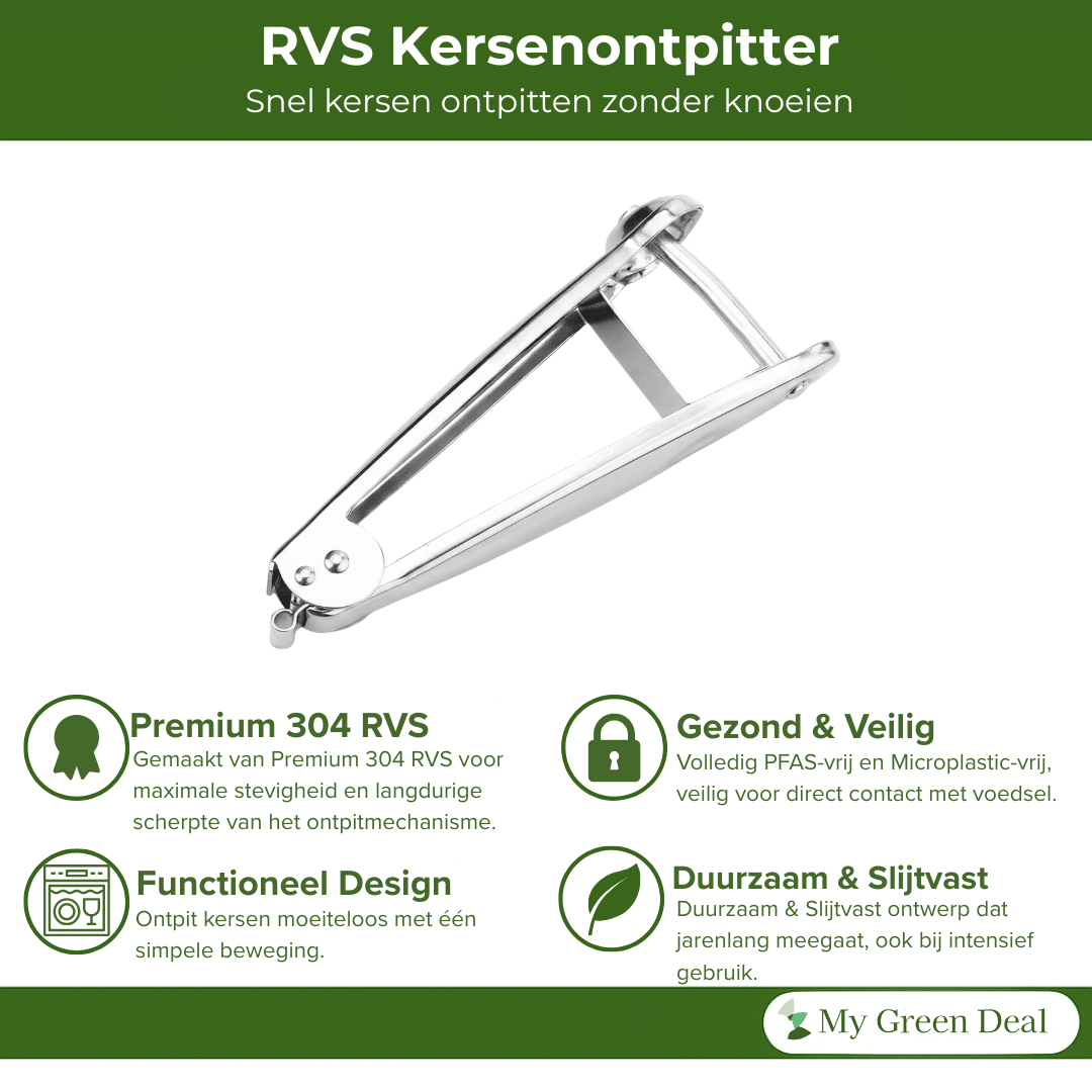 RVS Kersenontpitter - My Green Deal