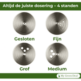 RVS Kruidenpotjes Set – 12 stuks - My Green Deal