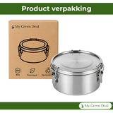 RVS Lunchbox rond 1000ml