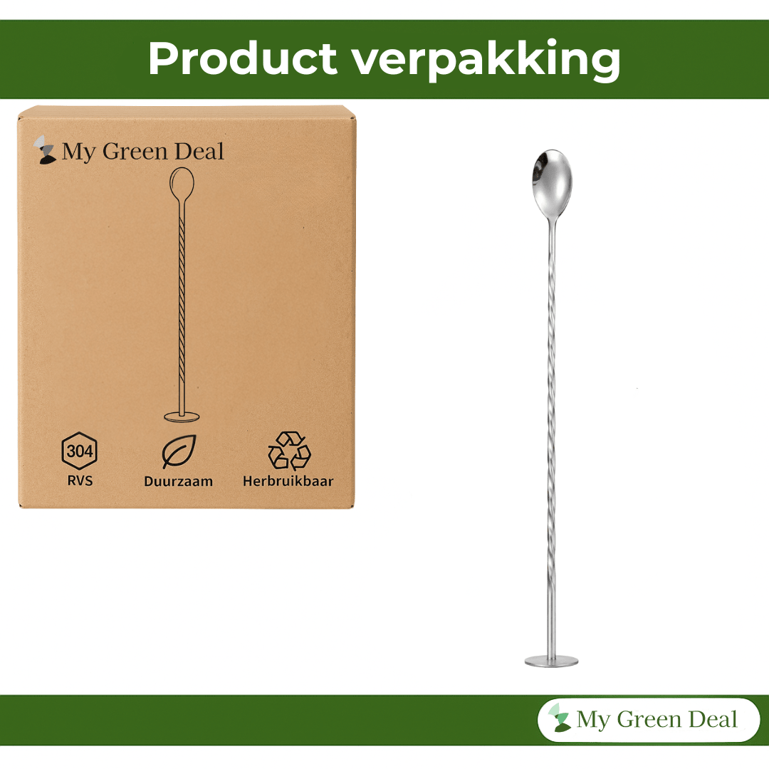 RVS Cocktail Barlepel - My Green Deal