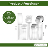 RVS Bestekset 24 - delig - My Green Deal
