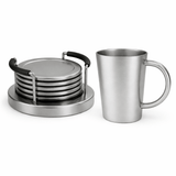 RVS Drinkset met Onderzetters - My Green Deal