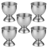 RVS Eierdopjes Set – 5 stuks
