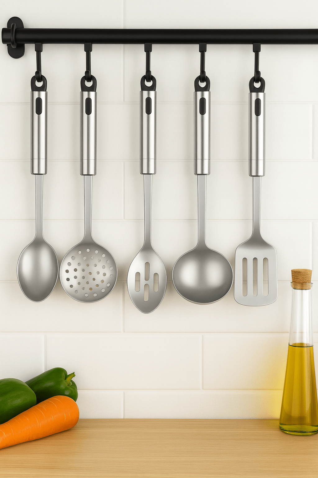 RVS Keukenhulpen Set – 5 stuks - My Green Deal