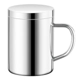 RVS Koffiemok met Deksel – 350ml