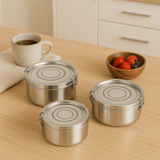 Welkera Lunchbox Lunchbox, 3 stapelbare Bento-Lunchbehälter für