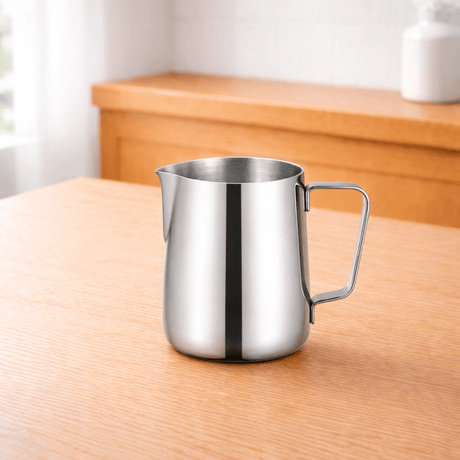 RVS Melkkan Zilver 350ml – Barista Pitcher - My Green Deal