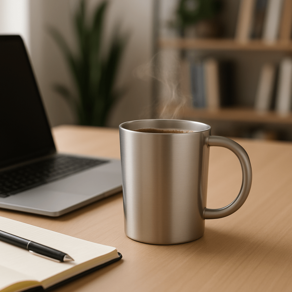 RVS Mok met Handvat - My Green Deal